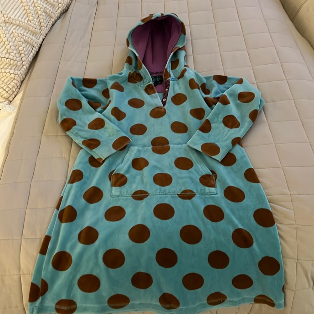 Girls mini boden swim cover up size 7/8